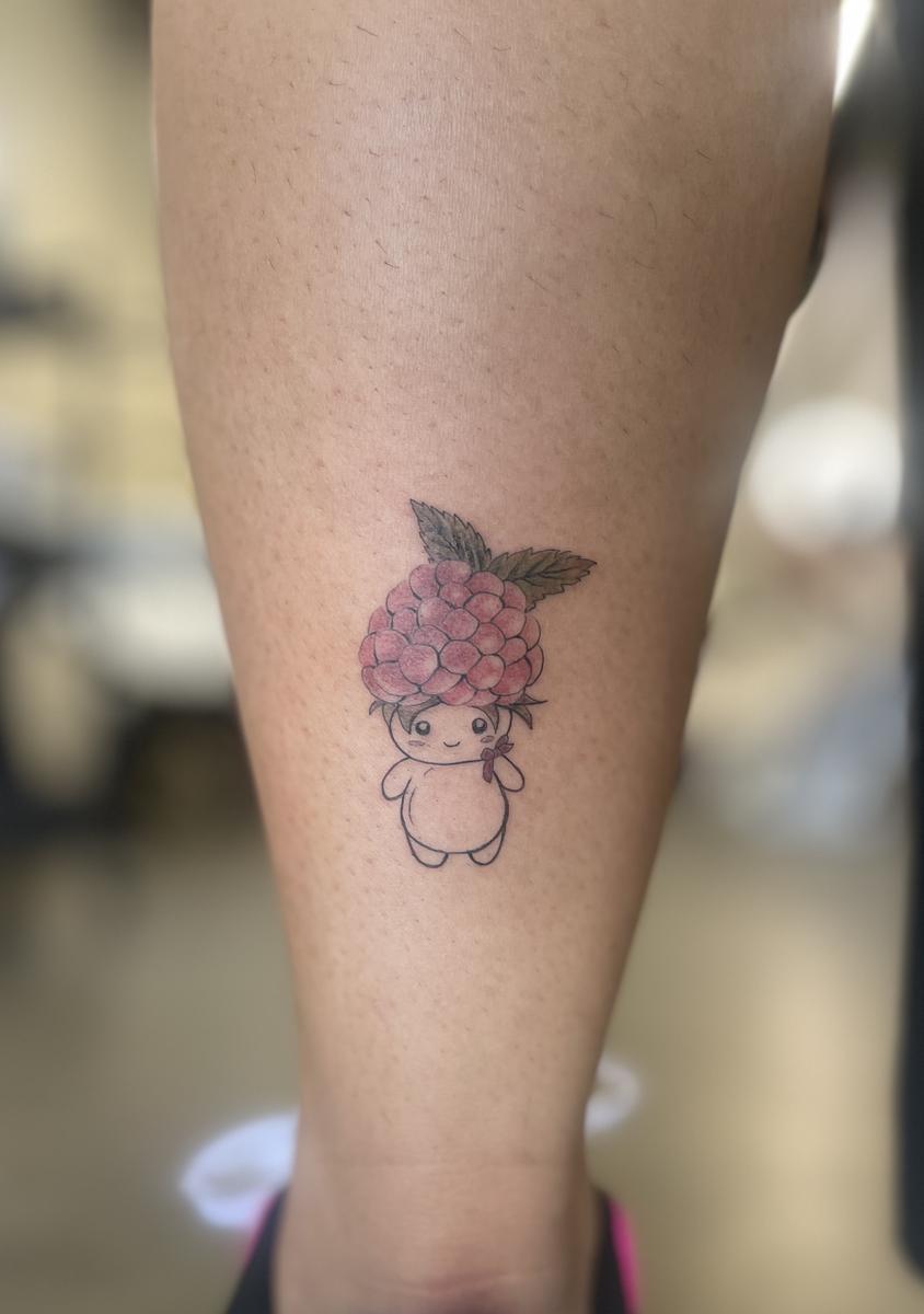 Fine line tattoo work